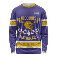 Custom Iroquois Lacrosse Long Sleeve Shirt Haudenosaunee Nationals