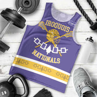 Custom Iroquois Lacrosse Men Tank Top Haudenosaunee Nationals