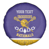 Custom Iroquois Lacrosse Spare Tire Cover Haudenosaunee Nationals