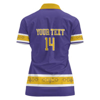 Custom Iroquois Lacrosse Women Polo Shirt Haudenosaunee Nationals