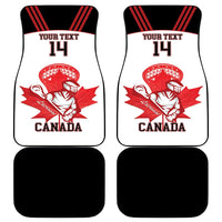 Custom Canada Lacrosse Car Mats Go Champions Maple Leaf