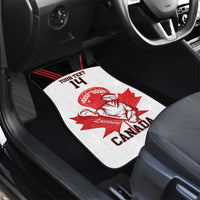 Custom Canada Lacrosse Car Mats Go Champions Maple Leaf