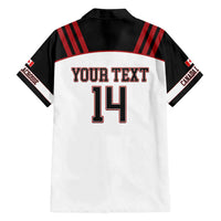 Custom Canada Lacrosse Family Matching Long Sleeve Bodycon Dress and Hawaiian Shirt Go Champions Maple Leaf