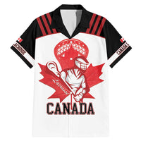 Custom Canada Lacrosse Family Matching Mermaid Dress and Hawaiian Shirt Go Champions Maple Leaf