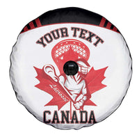 Custom Canada Lacrosse Spare Tire Cover Go Champions Maple Leaf