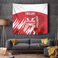 Custom England Lacrosse Tapestry Go Champions Rose