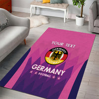 Custom Germany Football Area Rug 2024 Nationalelf - Pink Version - Wonder Print Shop