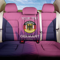 Custom Germany Football Back Car Seat Cover 2024 Nationalelf - Pink Version - Wonder Print Shop