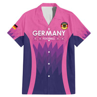 Custom Germany Football Family Matching Mermaid Dress and Hawaiian Shirt 2024 Nationalelf - Pink Version - Wonder Print Shop