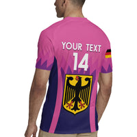 Custom Germany Football Rugby Jersey 2024 Nationalelf - Pink Version - Wonder Print Shop