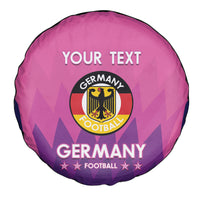 Custom Germany Football Spare Tire Cover 2024 Nationalelf - Pink Version - Wonder Print Shop