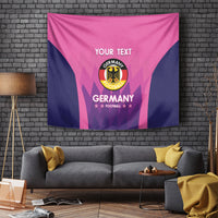 Custom Germany Football Tapestry 2024 Nationalelf - Pink Version - Wonder Print Shop