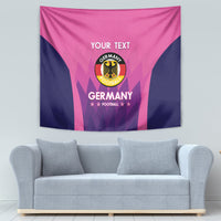 Custom Germany Football Tapestry 2024 Nationalelf - Pink Version - Wonder Print Shop