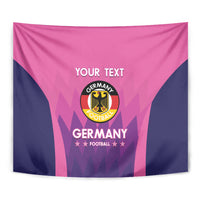 Custom Germany Football Tapestry 2024 Nationalelf - Pink Version - Wonder Print Shop