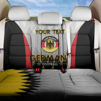 Custom Germany Football Back Car Seat Cover 2024 Nationalelf - White Version - Wonder Print Shop