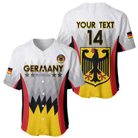Custom Germany Football Baseball Jersey 2024 Nationalelf - White Version - Wonder Print Shop