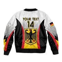 Custom Germany Football Bomber Jacket 2024 Nationalelf - White Version - Wonder Print Shop