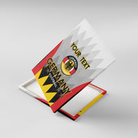 Custom Germany Football Canvas Wall Art 2024 Nationalelf - White Version - Wonder Print Shop