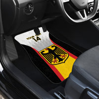 Custom Germany Football Car Mats 2024 Nationalelf - White Version - Wonder Print Shop