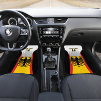 Custom Germany Football Car Mats 2024 Nationalelf - White Version - Wonder Print Shop