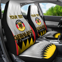 Custom Germany Football Car Seat Cover 2024 Nationalelf - White Version - Wonder Print Shop