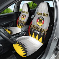 Custom Germany Football Car Seat Cover 2024 Nationalelf - White Version - Wonder Print Shop