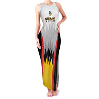 Custom Germany Football Family Matching Tank Maxi Dress and Hawaiian Shirt 2024 Nationalelf - White Version - Wonder Print Shop