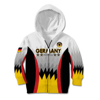 Custom Germany Football Kid Hoodie 2024 Nationalelf - White Version - Wonder Print Shop