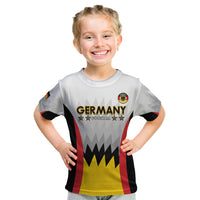 Custom Germany Football Kid T Shirt 2024 Nationalelf - White Version - Wonder Print Shop
