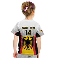 Custom Germany Football Kid T Shirt 2024 Nationalelf - White Version - Wonder Print Shop