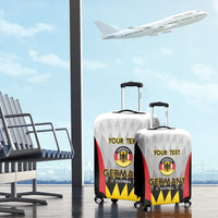 Custom Germany Football Luggage Cover 2024 Nationalelf - White Version - Wonder Print Shop