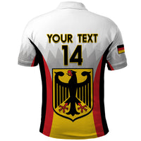 Custom Germany Football Polo Shirt 2024 Nationalelf - White Version - Wonder Print Shop
