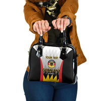 Custom Germany Football Shoulder Handbag 2024 Nationalelf - White Version