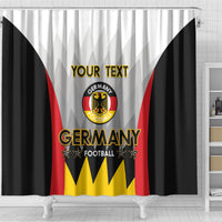Custom Germany Football Shower Curtain 2024 Nationalelf - White Version