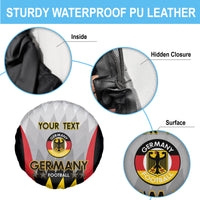 Custom Germany Football Spare Tire Cover 2024 Nationalelf - White Version - Wonder Print Shop