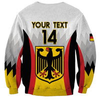 Custom Germany Football Sweatshirt 2024 Nationalelf - White Version - Wonder Print Shop