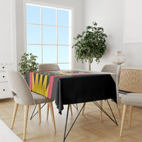 Custom Germany Football Tablecloth 2024 Nationalelf - White Version - Wonder Print Shop