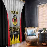 Custom Germany Football Window Curtain 2024 Nationalelf - White Version - Wonder Print Shop