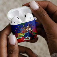 Catherine Flon Haiti Flag Day AirPods Case Ayiti Cherie Coat Of Arms