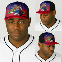 Catherine Flon Haiti Flag Day Baseball Net Cap Ayiti Cherie Coat Of Arms