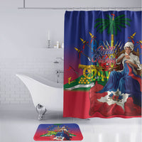 Catherine Flon Haiti Flag Day Bathroom Set Ayiti Cherie Coat Of Arms