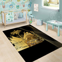 Catherine Flon Haiti Flag Day Area Rug National Heroine Koud Drapo Peyi Nou