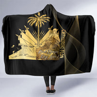 Catherine Flon Haiti Flag Day Hooded Blanket National Heroine Koud Drapo Peyi Nou