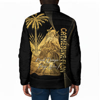 Catherine Flon Haiti Flag Day Padded Jacket National Heroine Koud Drapo Peyi Nou