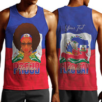 Personalized Haiti Flag Day Men Tank Top Haitian Women Proud Flag Wave Style