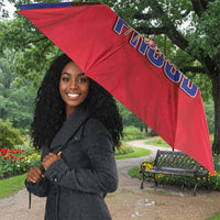 Haiti Flag Day Umbrella Haitian Women Proud Flag Wave Style