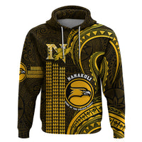 Hawaii Nanakuli High And Intermediate School Hoodie Polynesian Kakau Pattern - Wonder Print Shop