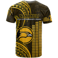 Hawaii Nanakuli High And Intermediate School T Shirt Polynesian Kakau Pattern - Wonder Print Shop