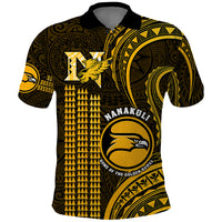 Personalised Hawaii Nanakuli High And Intermediate School Polo Shirt Polynesian Kakau Pattern - Wonder Print Shop