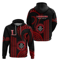 Hawaii Lahainaluna High School Hoodie Polynesian Kakau Pattern - Wonder Print Shop